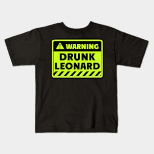 drunk Leonard Kids T-Shirt